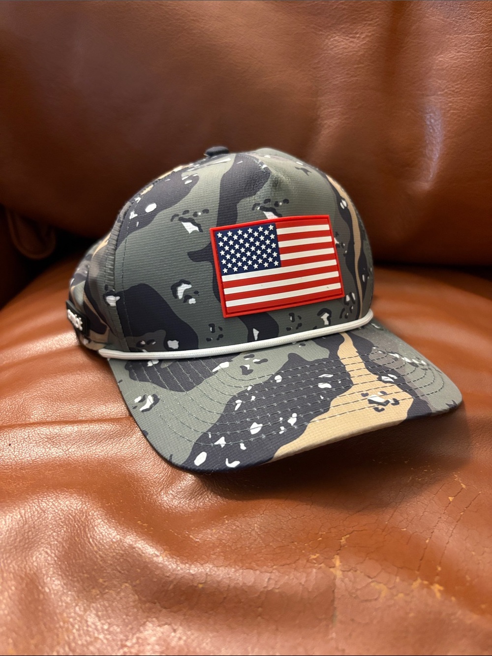 Combat Iron American Flag Patch Hat